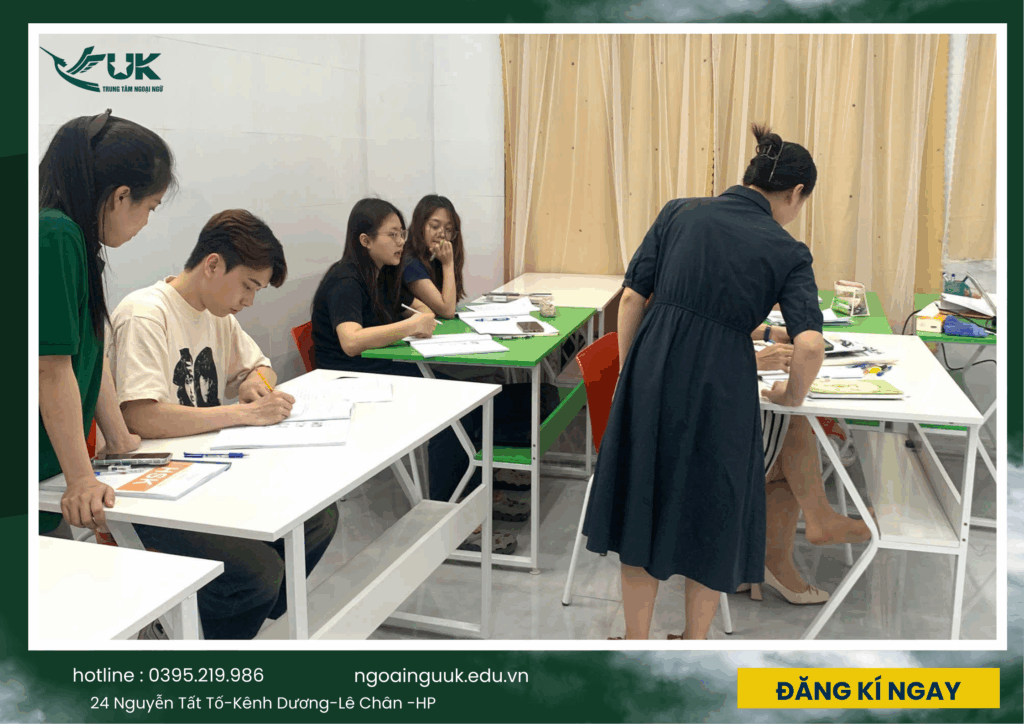 lớp học tiếng trung tại trung tâm ngoại ngữ uk