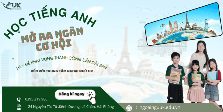 Lợi ích khi cho trẻ học tiếng anh sớm