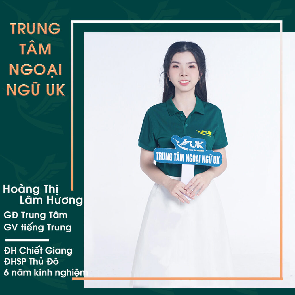 Giáo viên tiếng trung tại Hải Phòng