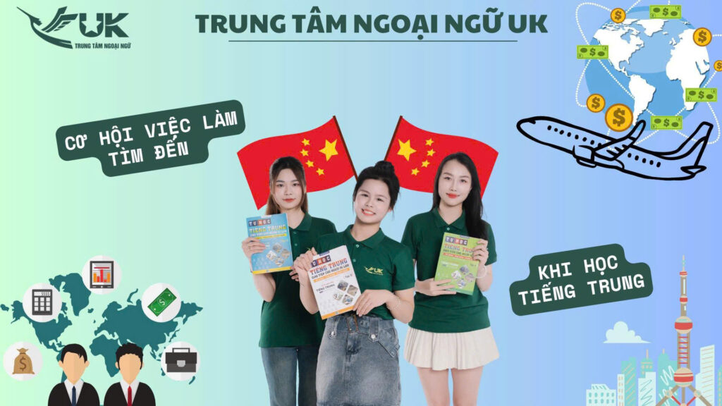 lợi thế vượt trội của Tiếng Anh ,Tiếng Trung