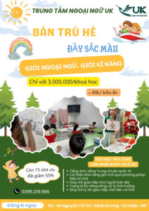 bán trú hè đầy sắc màu